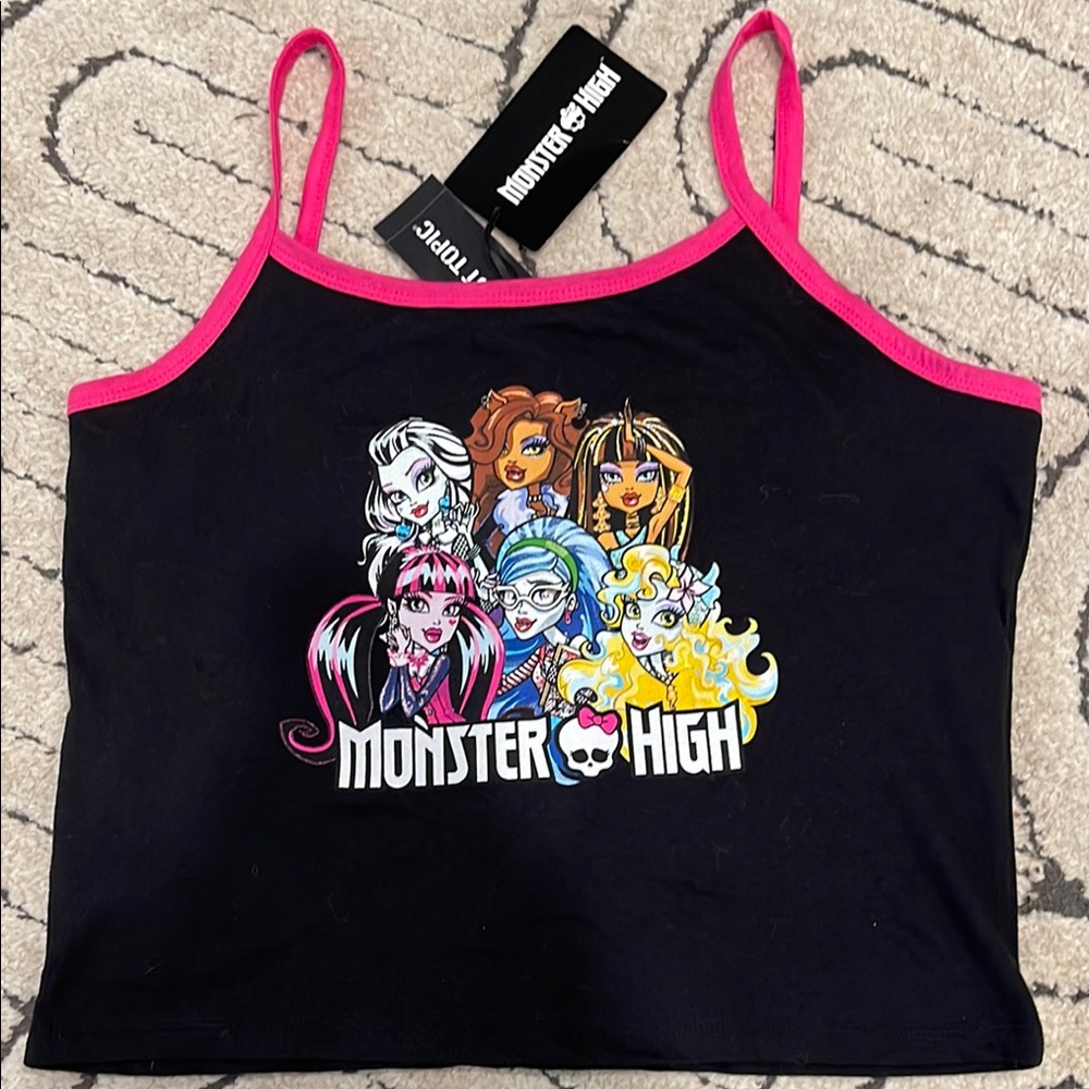 Monster High Black and Pink Camisole